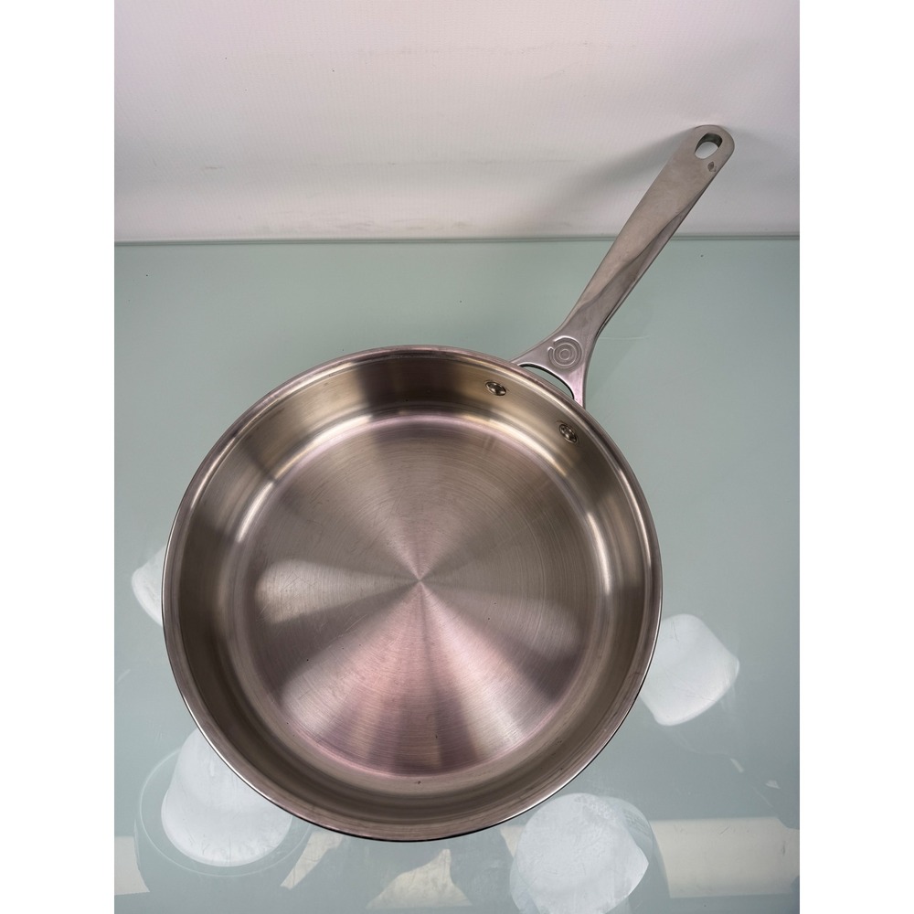 Le Creuset Stainless Steel Fry Pan Skillet 9.5" 24cm 3Qt Portugal N20038